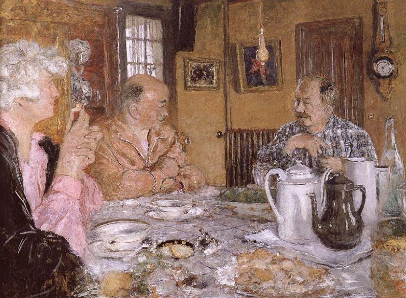 Edouard Vuillard Breakfast Norge oil painting art
